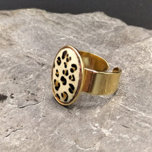 Charger l'image dans la galerie, Bague JULIA plaqué-or, ovale