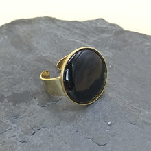 Charger l'image dans la galerie, Bague AMBRE plaqué-or