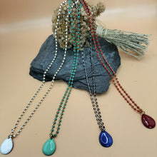 Charger l'image dans la galerie, Collier pendentif goutte APOLLINE II - création originale