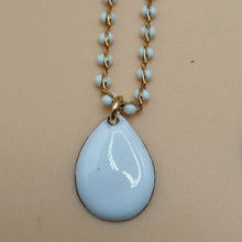 Charger l'image dans la galerie, Collier pendentif goutte APOLLINE II - création originale