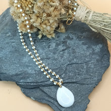 Charger l'image dans la galerie, Collier pendentif goutte APOLLINE II - création originale