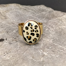 Charger l&#39;image dans la galerie, Bague JULIA plaqué-or, ovale
