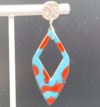 Charger l'image dans la galerie, Boucles CATHY - crochet argent 925 martelé
