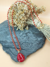 Charger l'image dans la galerie, Collier pendentif goutte APOLLINE II - création originale
