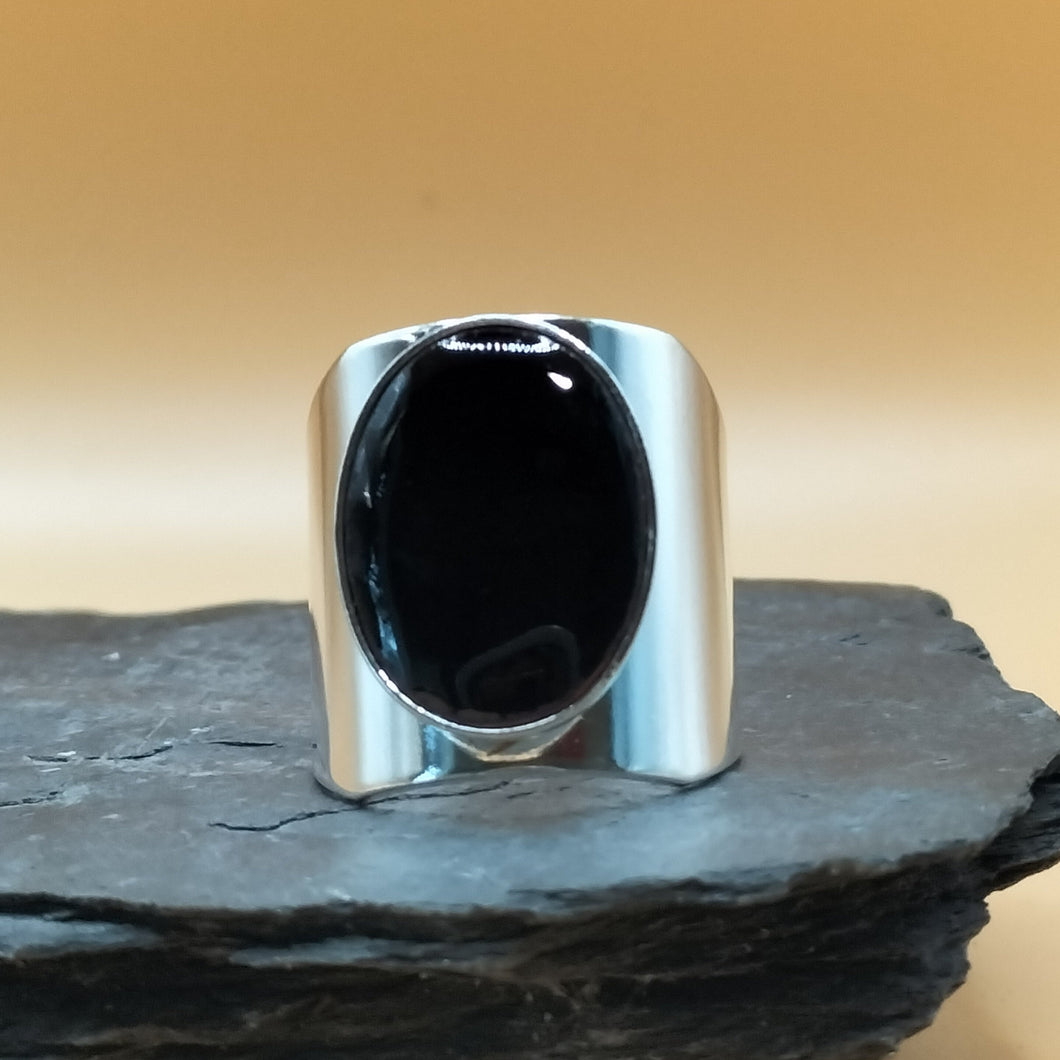 Bague MILA plaqué-argent