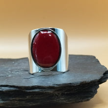 Charger l&#39;image dans la galerie, Bague MILA plaqué-argent
