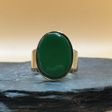 Charger l&#39;image dans la galerie, Bague JULIA plaqué-or, ovale
