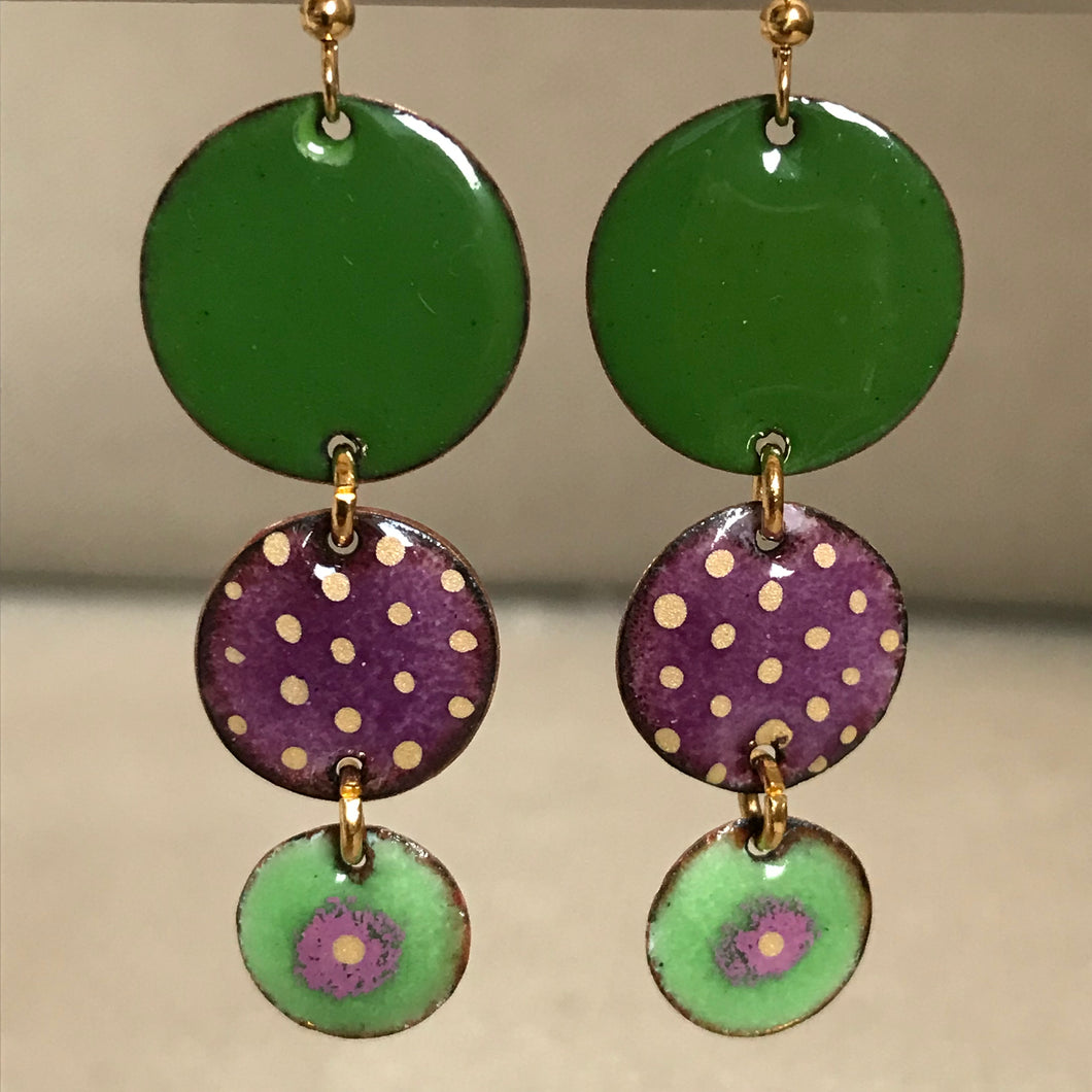 Boucles BERTILLE ( 4 coloris )